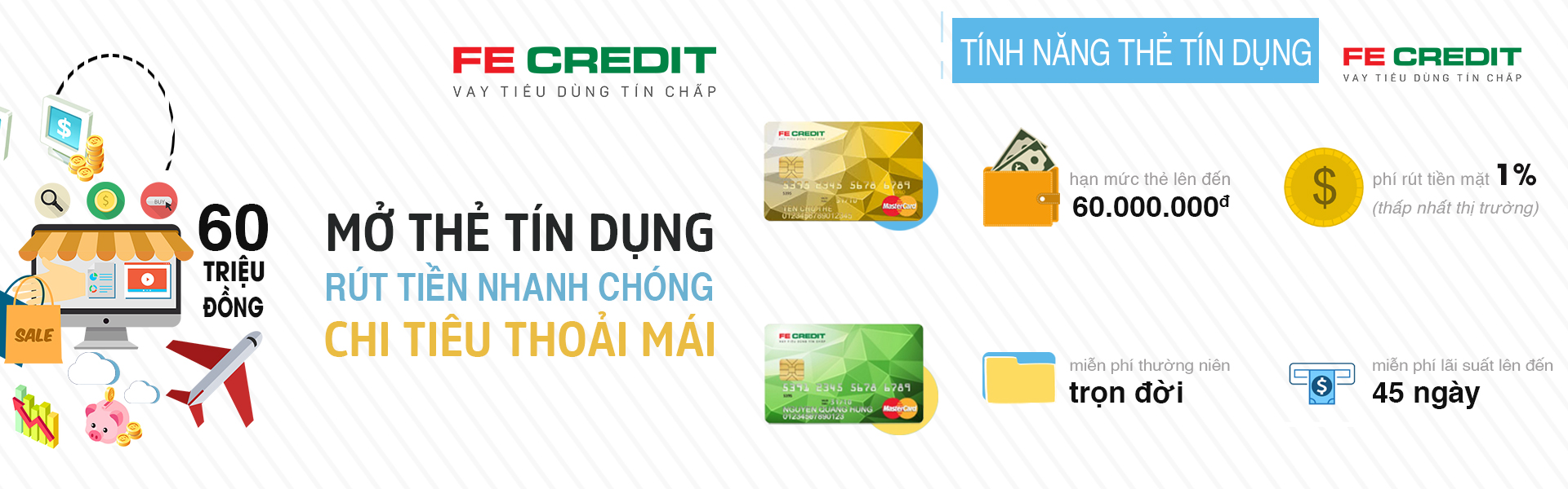 thẻ tín dụng FECREDIT