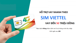 vay tiền theo sim viettel