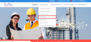 cách in hóa đơn tiền điện trên mạng bước 1